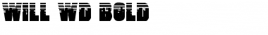 Download Will Wd Bold Regular Font Title Preview