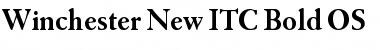 Download Winchester New ITC Bold Font Title Preview