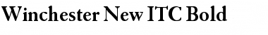 Download Winchester New ITC Bold Font Title Preview