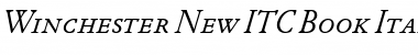 Download Winchester New ITC Book Italic Font Title Preview