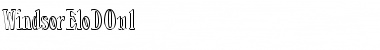Download WindsorEloDOu1 Regular Font Title Preview