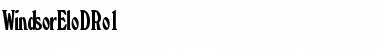 Download WindsorEloDRo1 Regular Font Title Preview