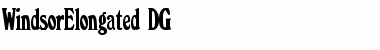 Download WindsorElongated_DG Regular Font Title Preview
