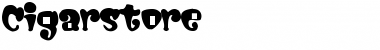 Download Cigarstore Regular Font Title Preview