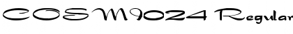 Download COSMI024 Regular Font Title Preview