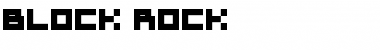 Download Block-Rock Regular Font Title Preview