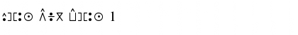 Download Afus Deg Wfus 1 Regular Font Title Preview