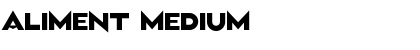 Download Aliment Medium Font Title Preview