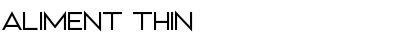 Download Aliment Thin Font Title Preview