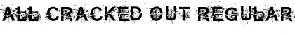 Download All Cracked Out Regular Font Title Preview