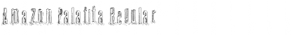 Download Amazon Palafita Regular Font Title Preview