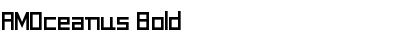 Download AMOceanus Bold Font Title Preview