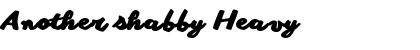 Download Another shabby Heavy Font Title Preview