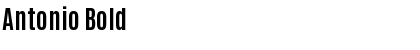 Download Antonio Bold Font Title Preview