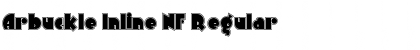Download Arbuckle Inline NF Regular Font Title Preview