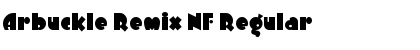 Download Arbuckle Remix NF Regular Font Title Preview