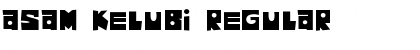 Download Asam Kelubi Regular Font Title Preview