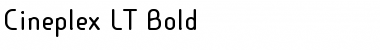 Download Cineplex LT Bold Font Title Preview