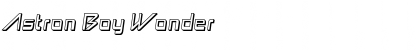Download Astron Boy Wonder Font Title Preview
