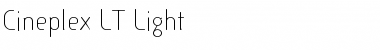 Download Cineplex LT Light Font Title Preview