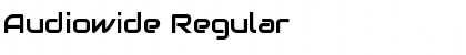 Download Audiowide Regular Font Title Preview