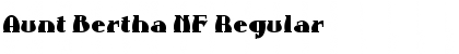 Download Aunt Bertha NF Regular Font Title Preview