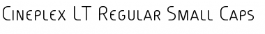 Download Cineplex LT Regular Font Title Preview