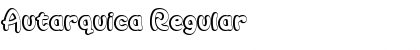 Download Autarquica Regular Font Title Preview