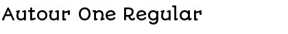 Download Autour One Regular Font Title Preview