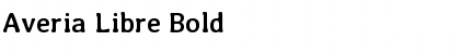 Download Averia Libre Bold Font Title Preview