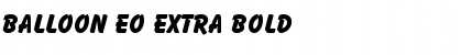Download Balloon Eo Extra Bold Font Title Preview