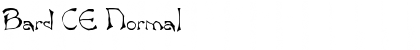 Download Bard CE Normal Font Title Preview