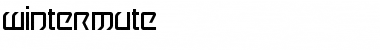 Download Wintermute Regular Font Title Preview