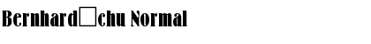 Download Bernhard_chu Normal Font Title Preview
