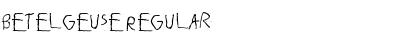 Download Betelgeuse Regular Font Title Preview