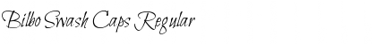 Download Bilbo Swash Caps Regular Font Title Preview