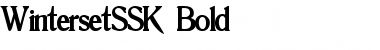 Download WintersetSSK Bold Font Title Preview