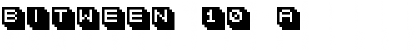 Download bitween 10 A Font Title Preview