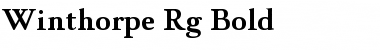 Download Winthorpe Bold Font Title Preview