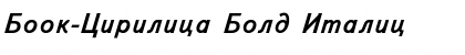 Download Book-Cirilica Bold Italic Font Title Preview