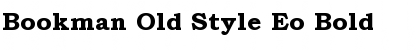 Download Bookman Old Style Eo Bold Font Title Preview