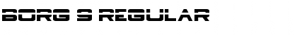 Download Borg 9 Regular Font Title Preview