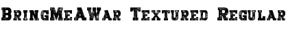 Download BringMeAWar_Textured Regular Font Title Preview