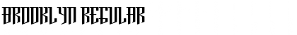 Download Brooklyn Regular Font Title Preview