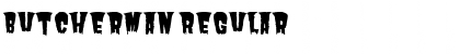 Download Butcherman Regular Font Title Preview