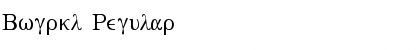 Download Bwgrkl Regular Font Title Preview