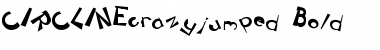 Download CIRCLINEcrazyjumped Bold Font Title Preview