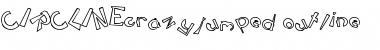 Download CIRCLINEcrazyjumped outline Font Title Preview