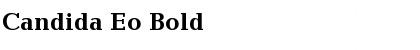 Download Candida Eo Bold Font Title Preview