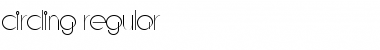 Download Circling Regular Font Title Preview